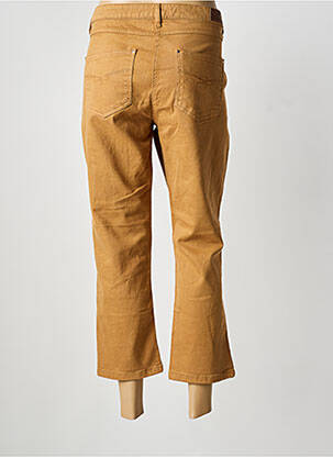 Pantalon 7/8 stretch taille normale marron JULIE GUERLANDE femme