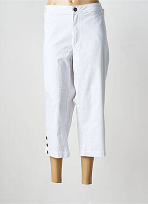 Pantacourt blanc CISO femme