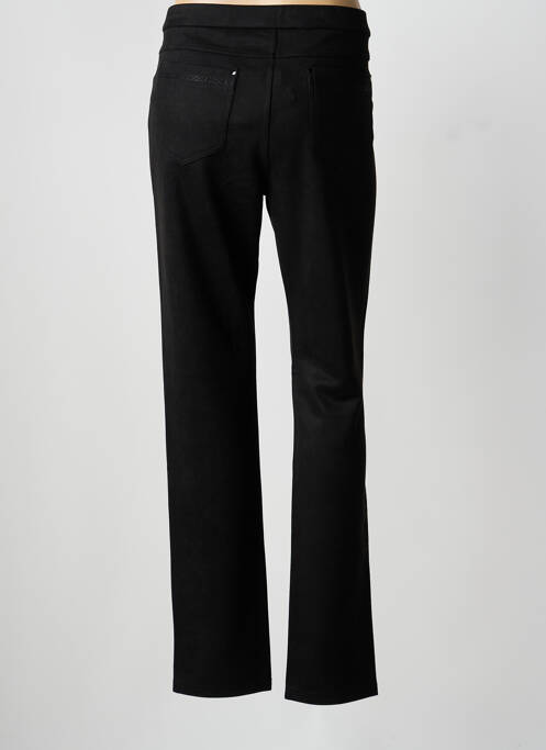Pantalon slim taille élastique taille normale noir BARILOCHE femme