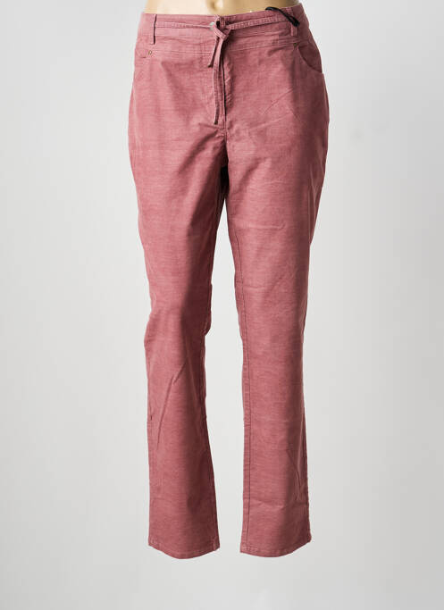 Pantalon slim stretch taille normale violet JULIE GUERLANDE femme