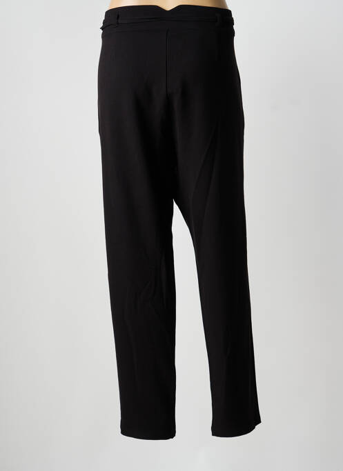 Pantalon droit stretch taille normale noir LE PETIT BAIGNEUR femme