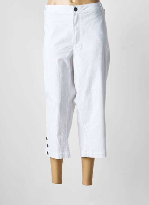 Pantacourt blanc CISO femme