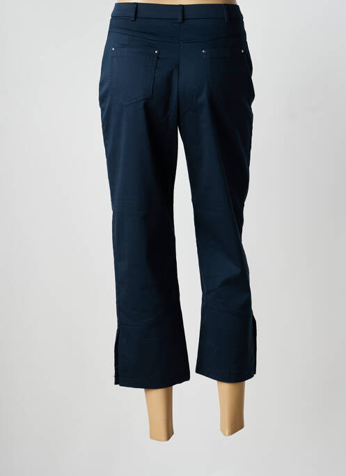 Pantacourt bleu CHRISTINE LAURE femme