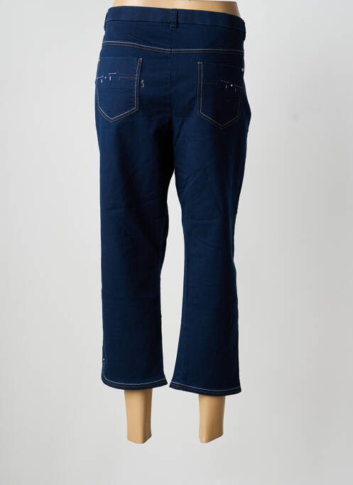 Pantalon 7/8 bleu CHRISTINE LAURE femme
