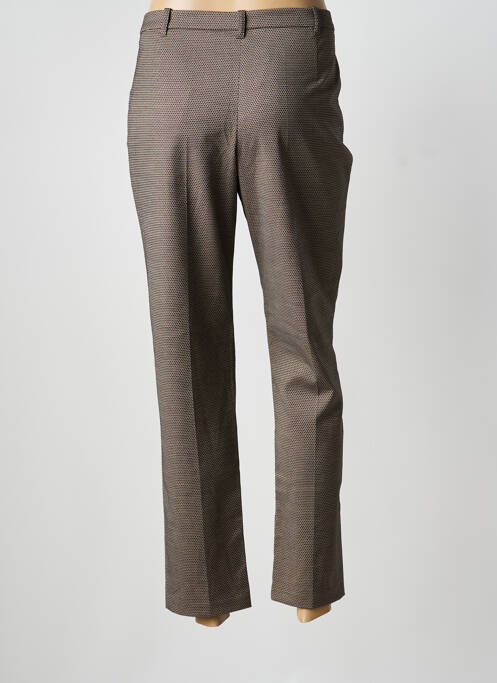 Pantalon slim marron CHRISTINE LAURE femme