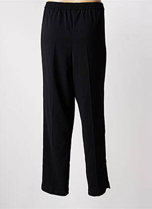 Pantalon slim taille élastique taille normale noir CHRISTINE LAURE femme