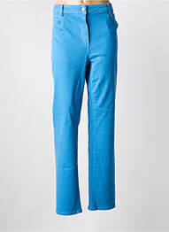 Jeans coupe droite stretch taille normale bleu DIANE LAURY femme
