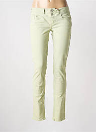 Jeans coupe slim stretch taille normale vert STREET ONE femme
