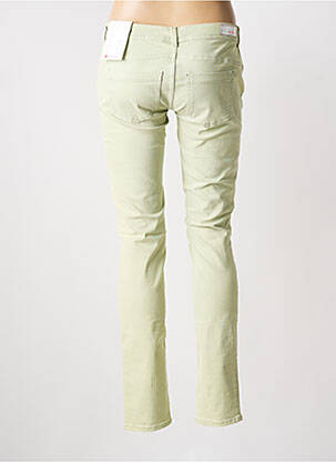 Jeans coupe slim stretch taille normale vert STREET ONE femme