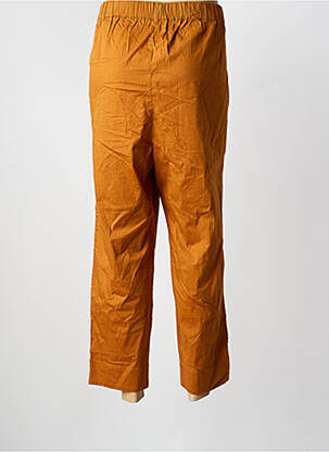 Pantalon 7/8 stretch taille normale marron LA FIANCEE DU MEKONG femme