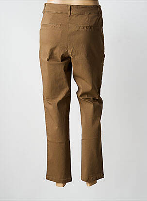 Pantalon 7/8 stretch taille normale vert CULTURE femme