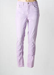 Jeans coupe slim stretch taille normale violet STREET ONE femme