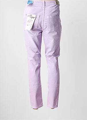 Jeans coupe slim stretch taille normale violet STREET ONE femme