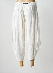 Pantacourt blanc POISSONS BLANCS femme seconde vue