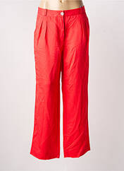 Pantalon chino rouge JULIE GUERLANDE femme seconde vue