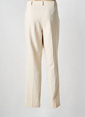 Pantalon droit beige DIANE LAURY femme seconde vue