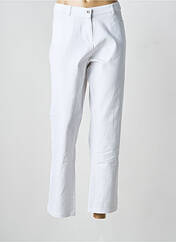 Pantalon droit blanc CHRISTINE LAURE femme seconde vue