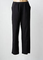 Pantalon droit noir FRANCK ANNA femme seconde vue