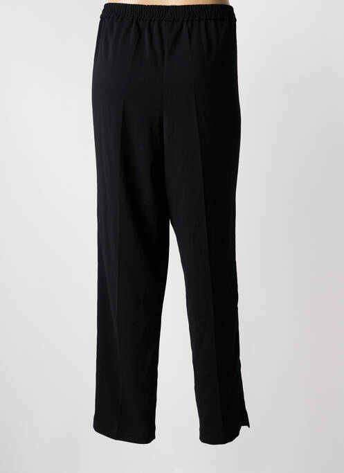 Pantalon slim taille élastique taille normale noir CHRISTINE LAURE femme