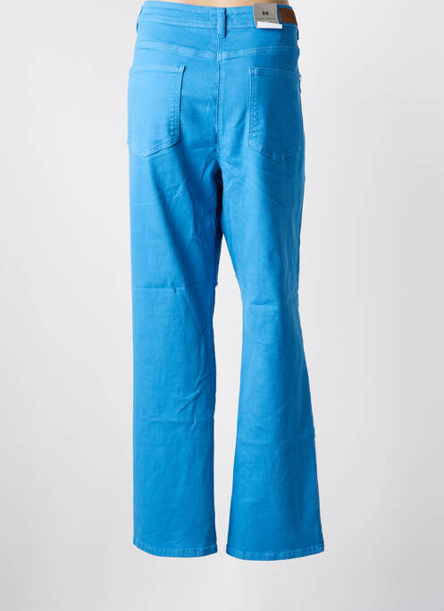 Jeans coupe droite stretch taille normale bleu DIANE LAURY femme