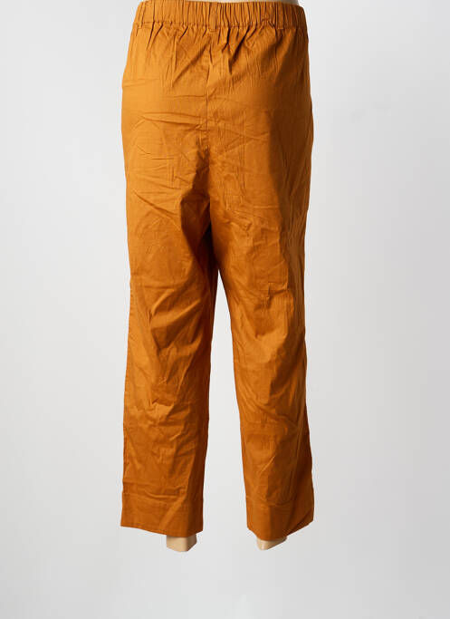 Pantalon 7/8 stretch taille normale marron LA FIANCEE DU MEKONG femme