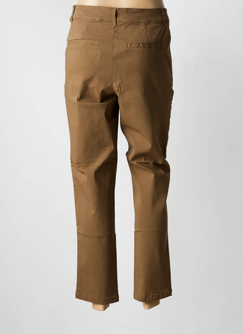 Pantalon 7/8 stretch taille normale vert CULTURE femme