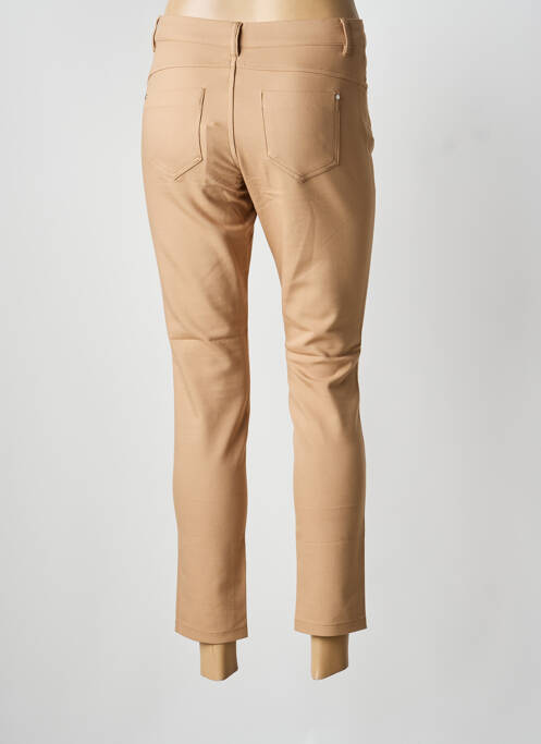 Pantalon 7/8 stretch taille normale marron STREET ONE femme