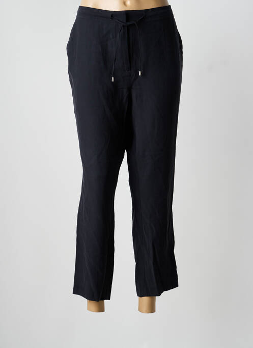 Pantalon 7/8 taille élastique taille normale bleu JULIE GUERLANDE femme