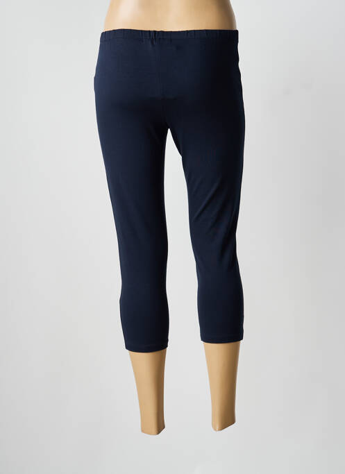 Corsaire taille élastique bleu KALISSON femme