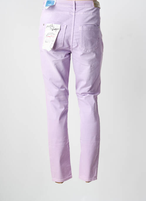 Jeans coupe slim violet STREET ONE femme