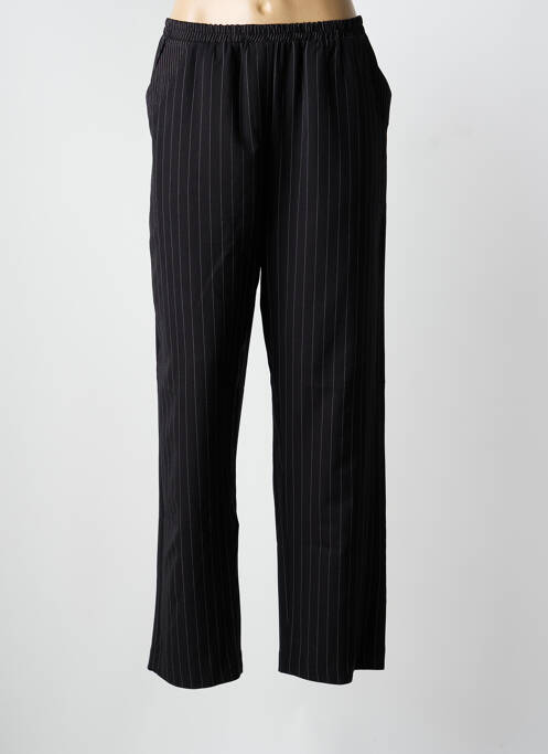 Pantalon droit noir FRANCK ANNA femme