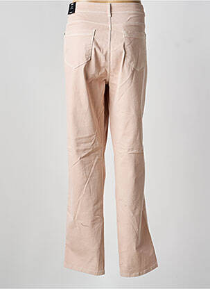 Pantalon droit stretch taille normale rose JENSEN femme