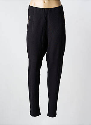 Pantalon slim taille élastique taille normale noir CISO femme