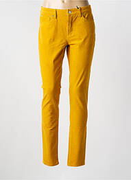 Pantalon slim stretch taille normale jaune S.OLIVER femme