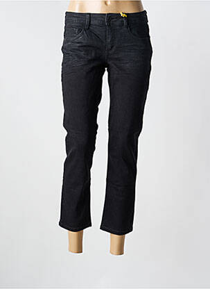 Pantacourt stretch taille normale noir STREET ONE femme