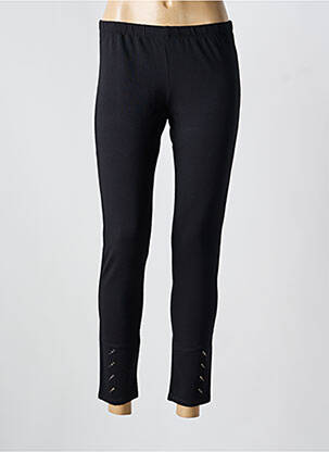 Legging stretch taille normale noir KALISSON femme