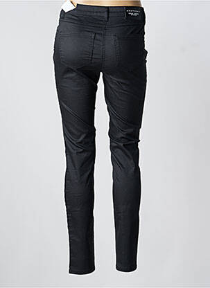 Pantalon slim tissage enduit taille normale noir CECIL femme