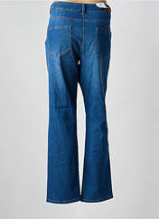 Jeans coupe droite bleu JULIE GUERLANDE femme seconde vue