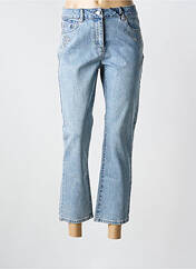 Jeans coupe droite bleu JULIE GUERLANDE femme seconde vue