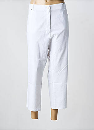 Pantacourt blanc DIANE LAURY femme