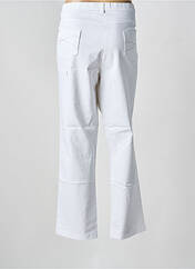 Pantalon droit blanc CHRISTINE LAURE femme seconde vue