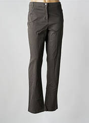 Pantalon droit gris CHRISTINE LAURE femme seconde vue