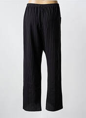 Pantalon droit noir FRANCK ANNA femme seconde vue