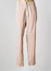 Pantalon droit rose JENSEN femme seconde vue