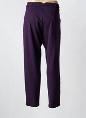 Pantalon droit violet LE PETIT BAIGNEUR femme seconde vue