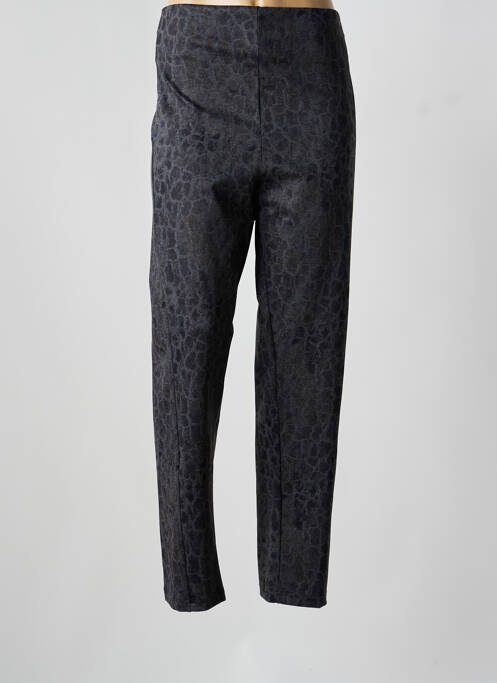 Pantalon slim taille élastique taille normale gris FRANCK ANNA femme