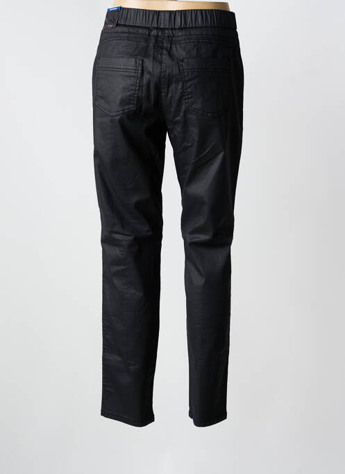 Pantalon slim taille élastique taille normale noir TONI femme