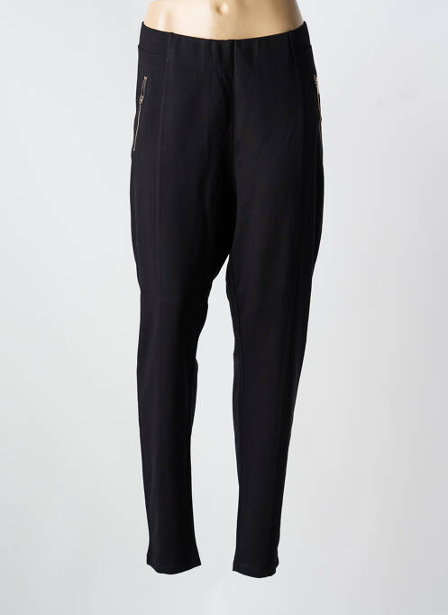 Pantalon slim taille élastique taille normale noir CISO femme