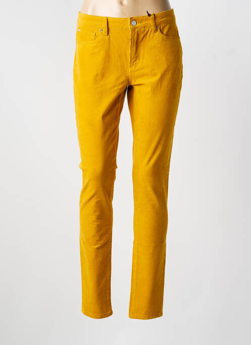 Pantalon slim stretch taille normale jaune S.OLIVER femme