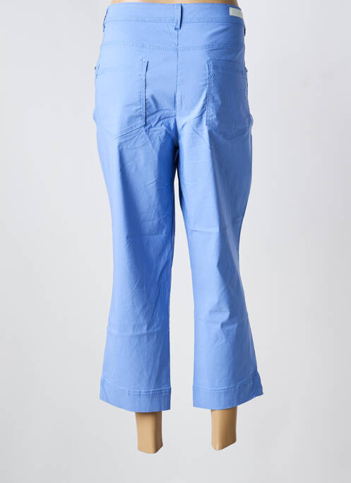 Pantacourt coupe droite taille normale bleu DIANE LAURY femme